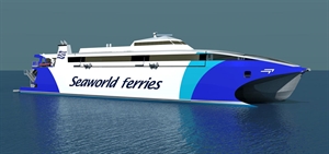 Incat Tasmania to build new Seaworld Express Ferry