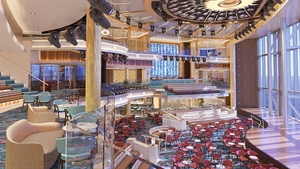 Interior view: Carnival Cruise Line’s Mardi Gras