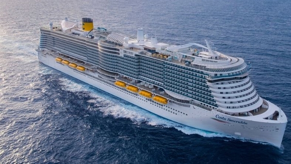 Costa Cruises reduces carbon dioxide emissions by 40 per cent since 2008