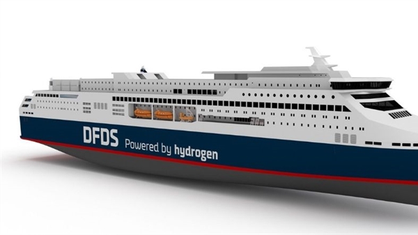 DFDS to develop pioneering hydrogen-powered ferry