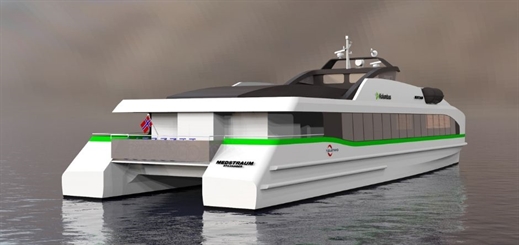 World’s first zero-emission fast ferry to be named Medstraum