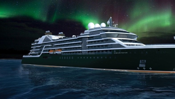 Seabourn marks construction milestone for Seabourn Venture