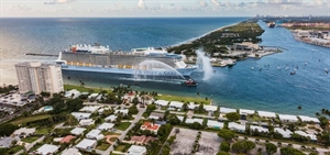 Bahamian paratriathlete Erin Brown christens new Odyssey of the Seas