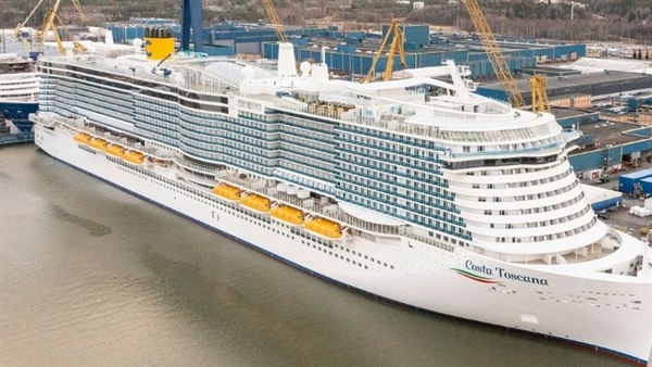 Costa Cruises takes delivery of new LNG-powered ship