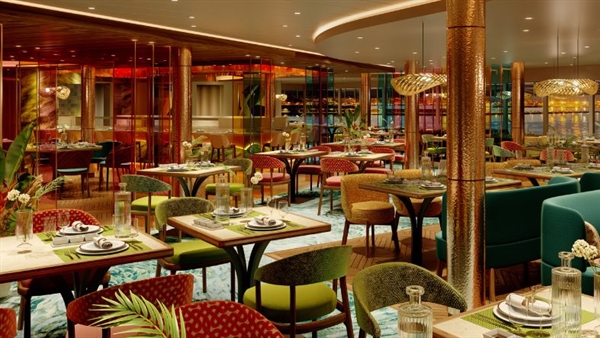 New P&O Cruises ship to feature over 30 bars and restaurants
