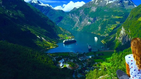 Finding friluftsliv while cruising in Fjord Norway