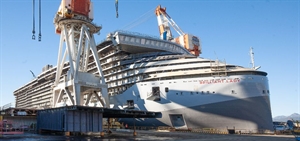 Fincantieri floats out Virgin Voyages’ Brilliant Lady