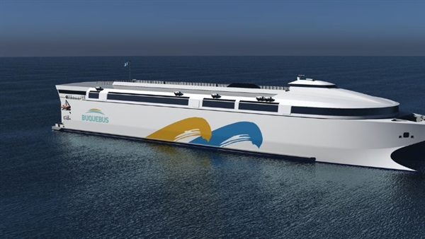 Incat Tasmania builds world’s largest zero-emission ferry for Buquebus