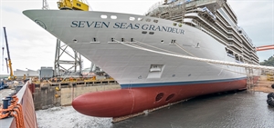 Fincantieri floats out new Regent Seven Seas Cruises ship