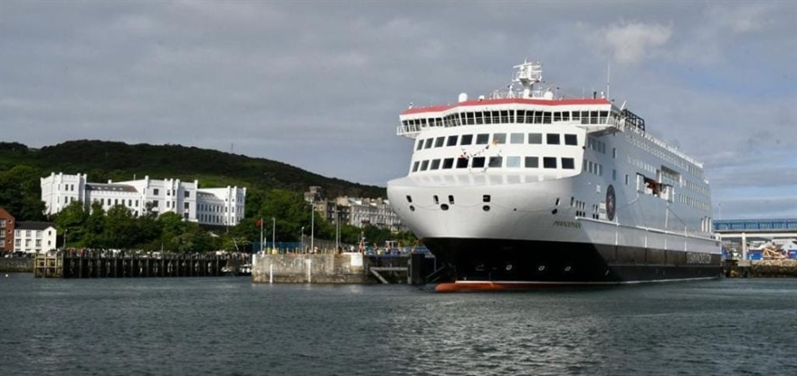 Isle Of Man Steam Packet Company Christens Manxman