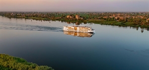 Viking names newest Nile River cruise ship in Egypt