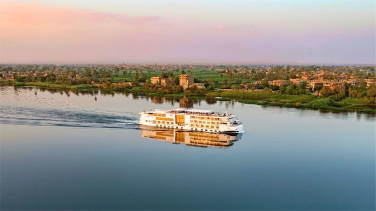 Massara shipyard floats out Viking Sobek in Cairo