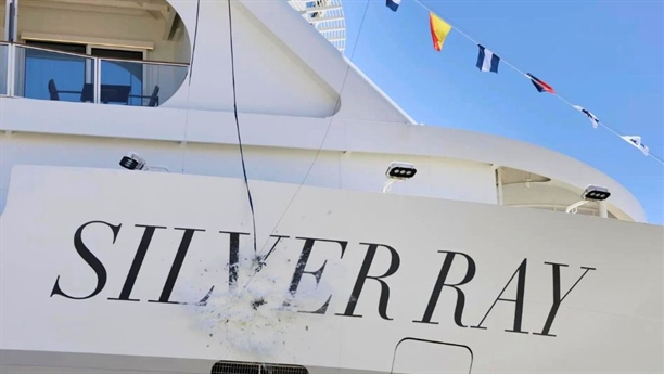 Silversea christens Silver Ray in Lisbon