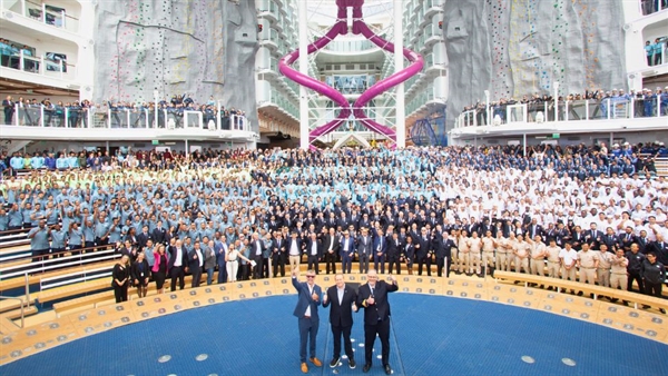 Royal Caribbean takes delivery of Utopia of the Seas