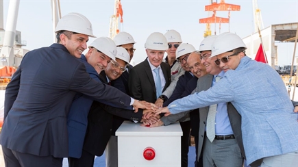 Fincantieri and Four Seasons Yachts celebrate keel-laying of Four Seasons I