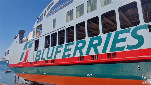 Bluferries launches new ro-ro ferry Sikania II Hybrid