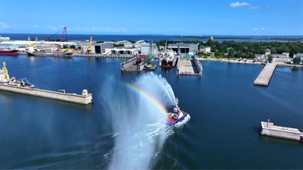 BLRT Grupp launches new floating dock at Tallinn Shipyard in Estonia