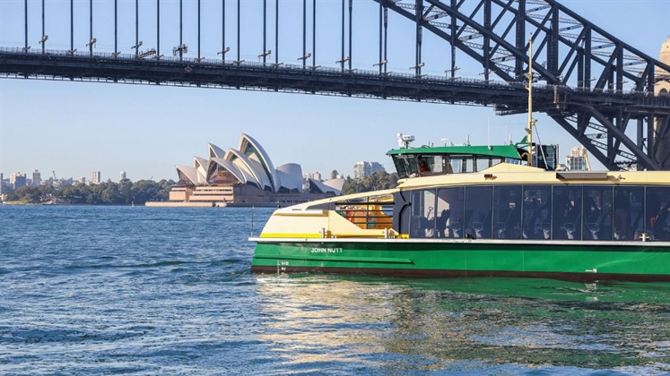 Second Parramatta-class river ferry enters service in Sydney