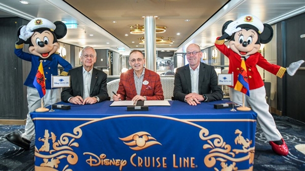 Disney Cruise Line takes delivery of Disney Treasure