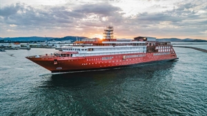 Windstar Cruises’ Star Seeker floats out at WestSEA Shipyard in Portugal