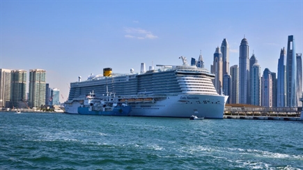 Costa Smeralda becomes first cruise ship to refuel with LNG at Dubai port