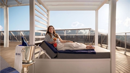 MSC Cruises selects Drew Barrymore as godmother of MSC World America