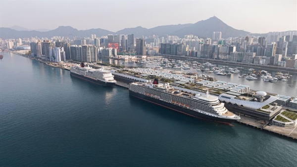 Kai Tak Cruise Terminal welcomes three cruise ships in one day