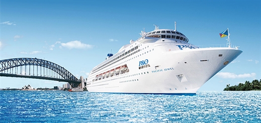 Three P&O ships head to Sydney to mark Australia Day