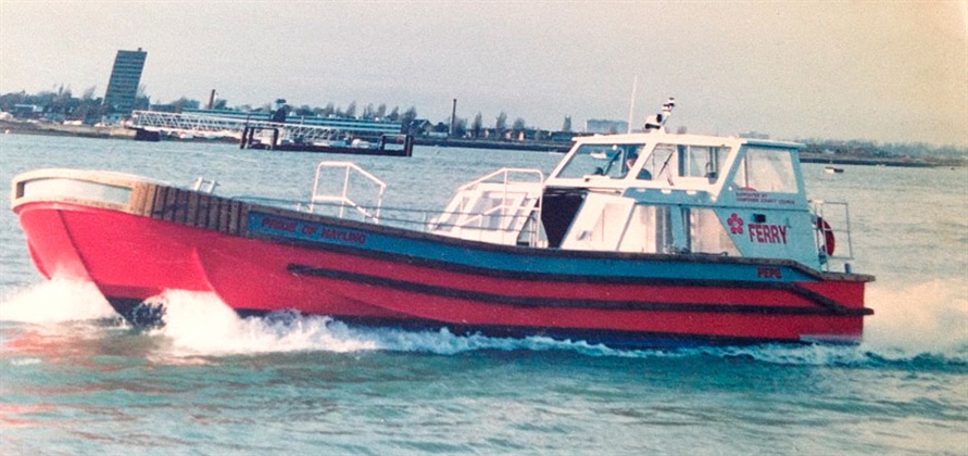 Two Hayling Island passenger ferries up for sale