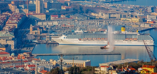 Costa Mediterranea begins her 2015 cruise season from Trieste