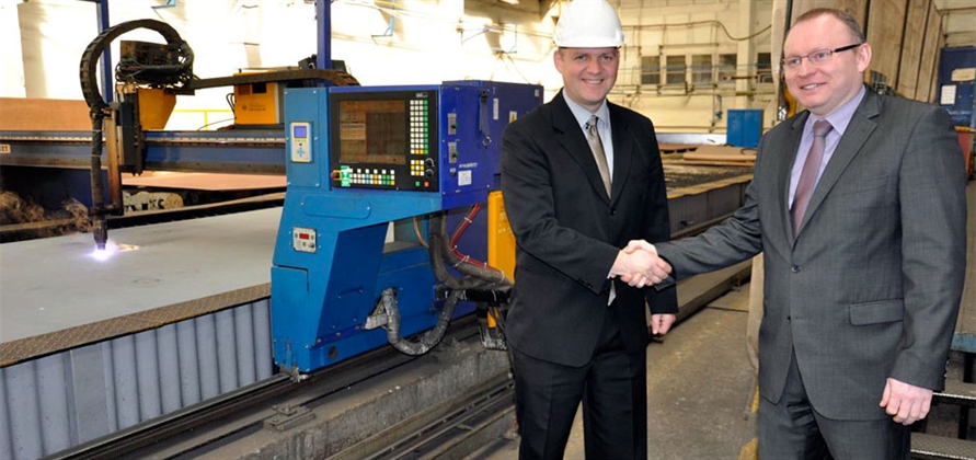 Remontowa cuts the steel for second BC Ferries vessel