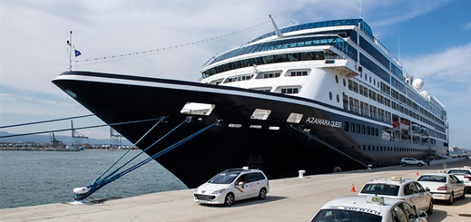 Azamara Quest opens 2015 season at Tarragona Cruise Port