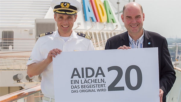 AIDA Cruises kicks off its 20th anniversary celebrations