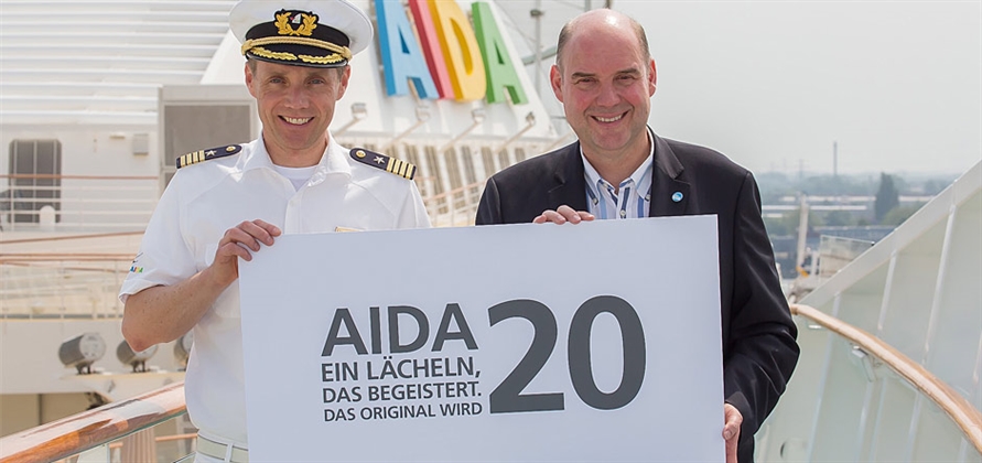 AIDA Cruises kicks off its 20th anniversary celebrations