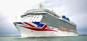 Britannia makes inaugural call in Newhaven near Edinburgh