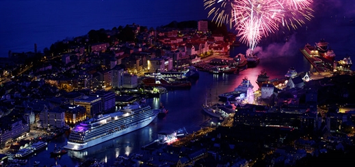 Viking Star makes her inaugural call in the port of Le Havre