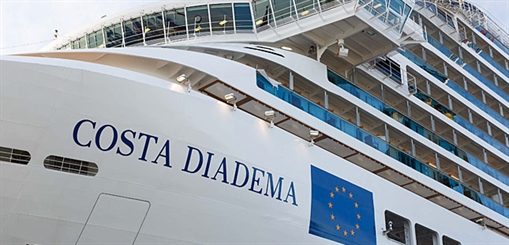 Costa Diadema to homeport in Rome this December