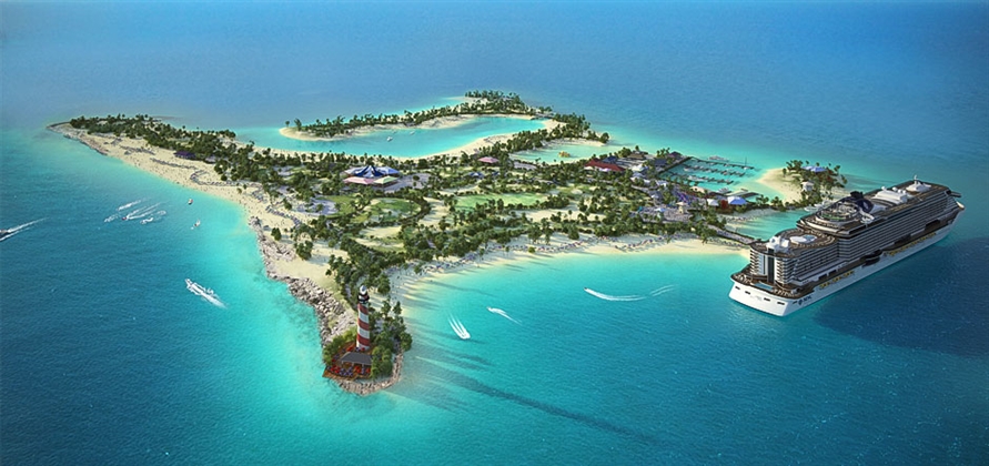 MSC to develop marine reserve island experience in the Bahamas