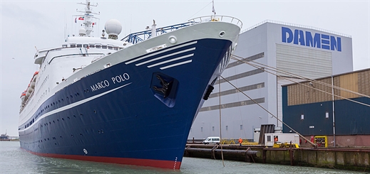 Marco Polo returns to service after drydock at Damen