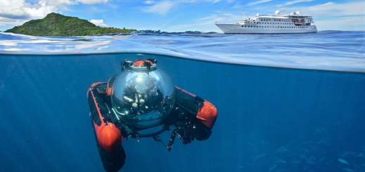 Crystal Cruises christens Crystal Esprit in the Seychelles