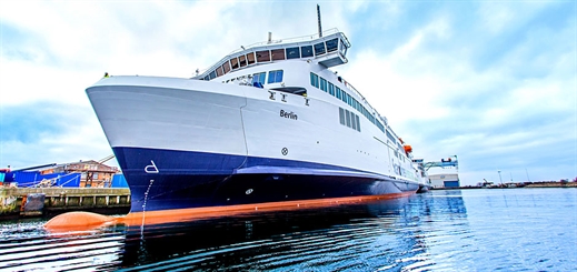 Scandlines' Berlin starts sea trials in Scandinavia