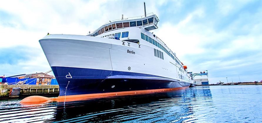 Scandlines' Berlin starts sea trials in Scandinavia