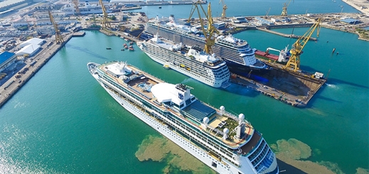 Navantia works on four simultaneous cruise ship projects