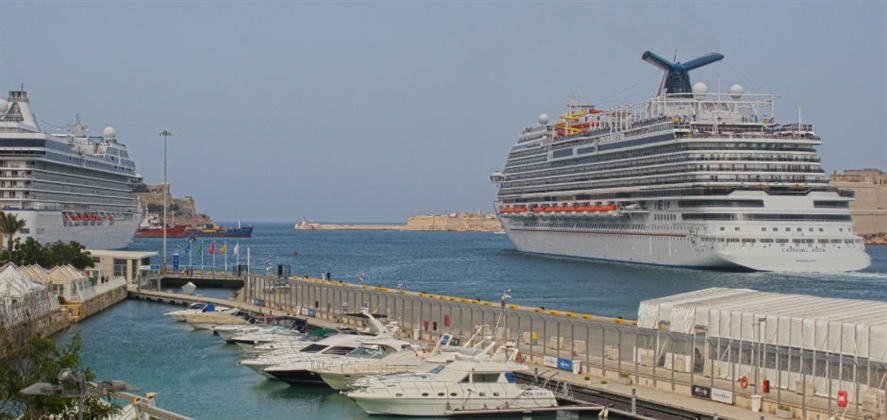 Carnival Cruise Line makes inaugural visit to Malta