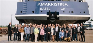 AmaWaterways takes delivery of AmaKristina in Serbia