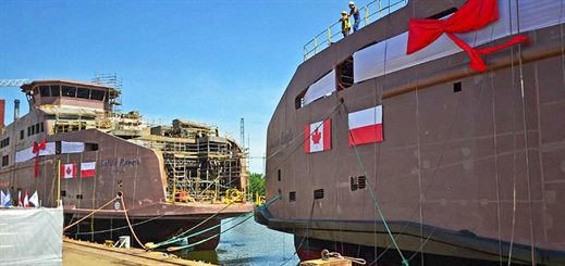 BC Ferries names Salish Eagle and Salish Raven