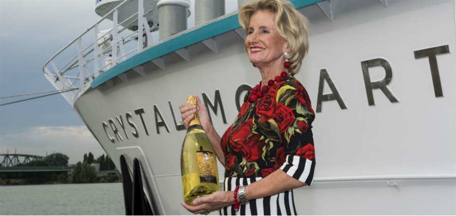 Crystal christens Crystal Mozart in Vienna