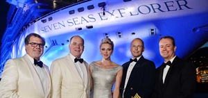 Her Serene Highness Princess Charlene of Monaco names RSSC ship