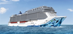 Norwegian reveals hull artwork for Norwegian Bliss