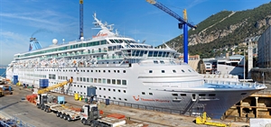 Gibdock refurbishes Thomson Majesty in Gibraltar